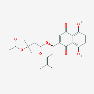 β-乙酰氧基異戊酰阿卡寧