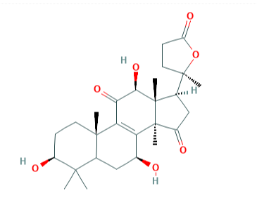3β,7β,12β-三羥基-11,15-二羰基-羊毛甾烷-8-烯-24→20內(nèi)酯